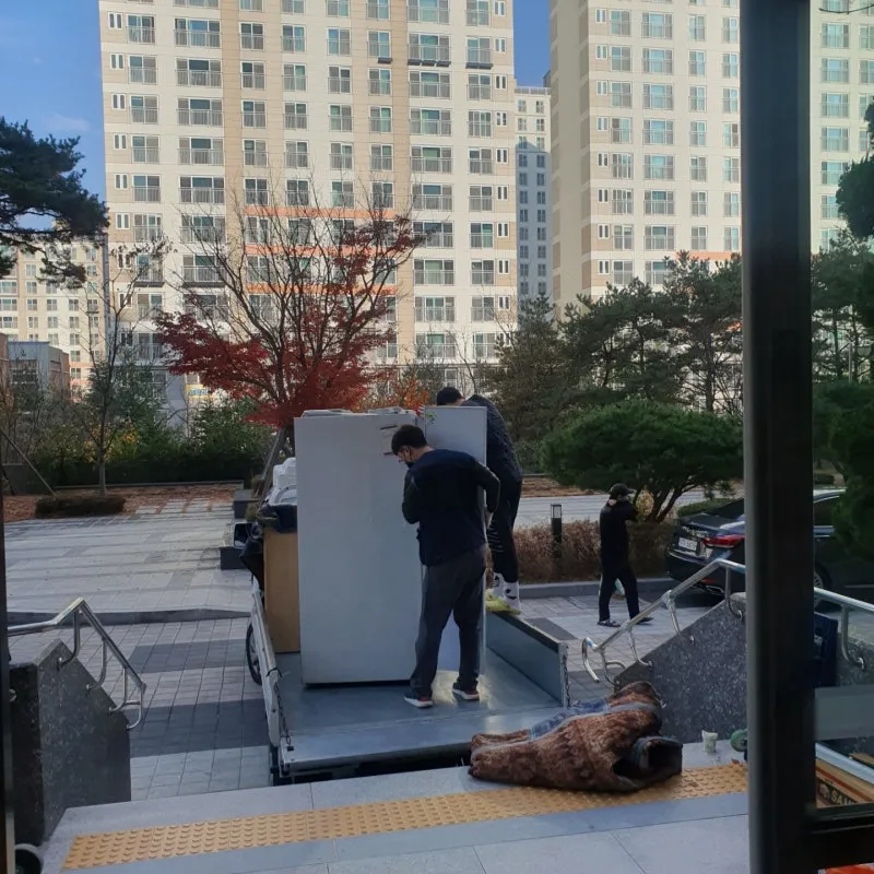 달서구 이사업체 현풍 반도 유보라 아파트 포장이사 현장!