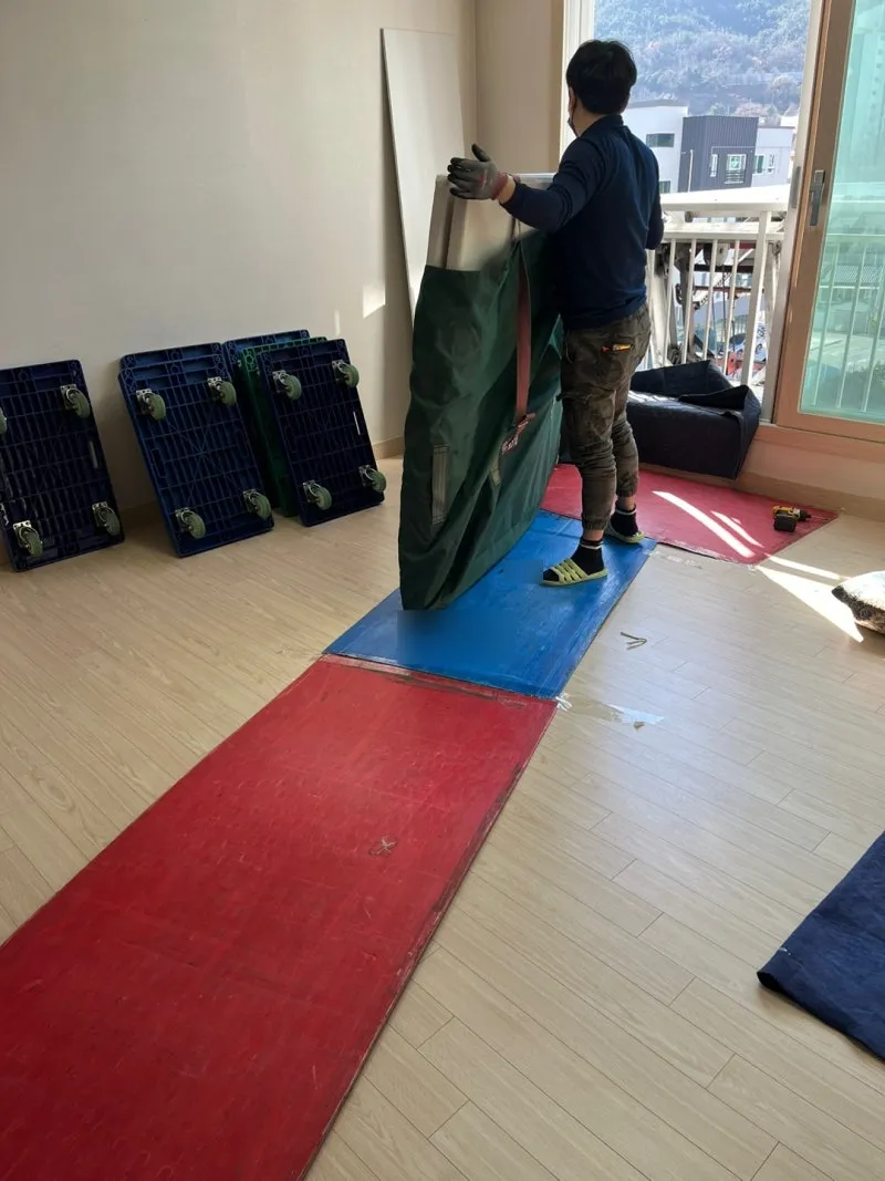 달서구포장이사 빠르게 끝났던 비결은 현장 사진